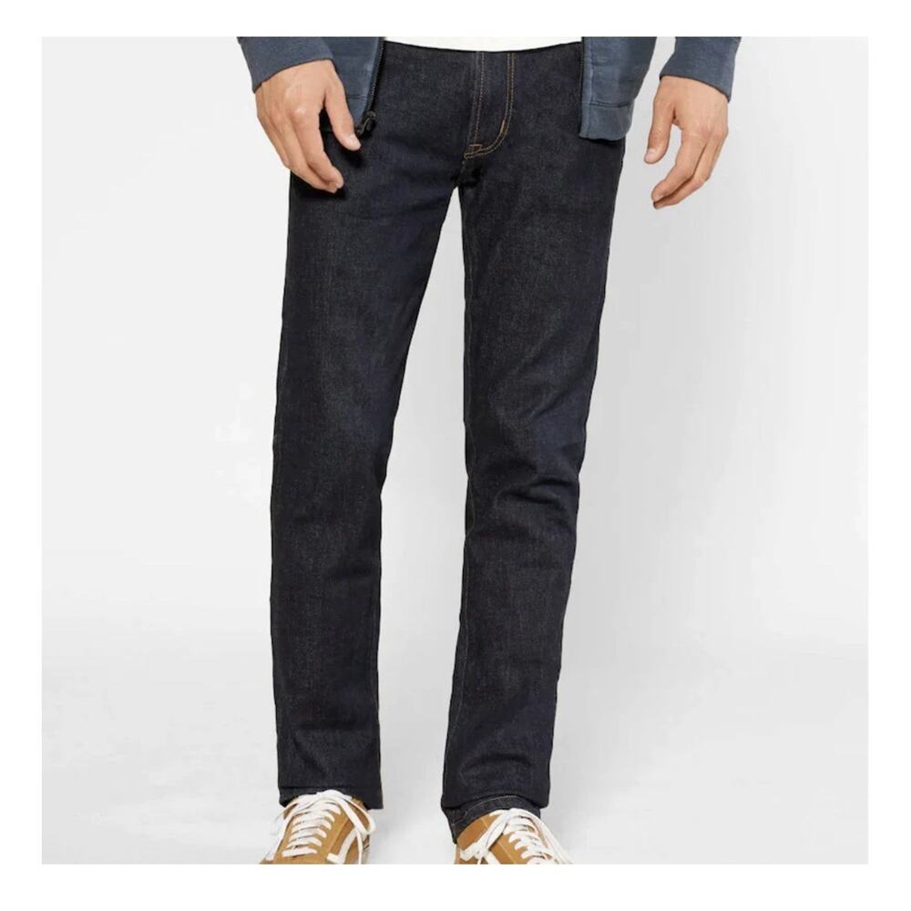 Outerknown SEA Jeans Ambassador Slim Fit Mens 29x32 Dark Wash Ink NWT $128